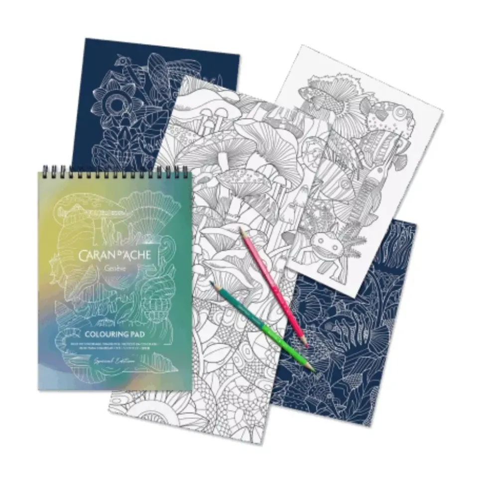 Cuaderno de colorear Claim Your Style Caran d'Ache