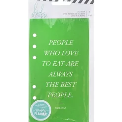 Cuaderno Food para midori Fresh Start Heidi Swapp