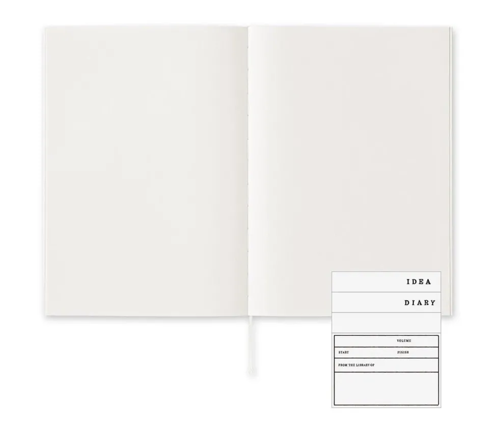 Cuaderno liso algodón Midori MD Paper A5