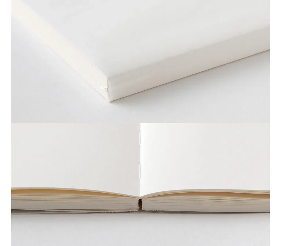 Cuaderno liso cuadrado algodón Midori MD Paper A5