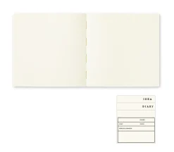 Cuaderno liso cuadrado Thick Midori MD Paper A5