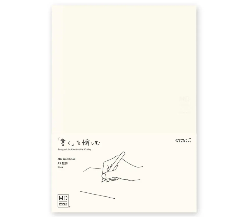Cuaderno liso Midori MD Paper A5