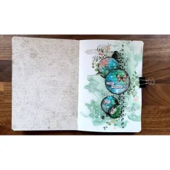 Cuaderno Mixed Media Journal Create Happiness Stamperia A5