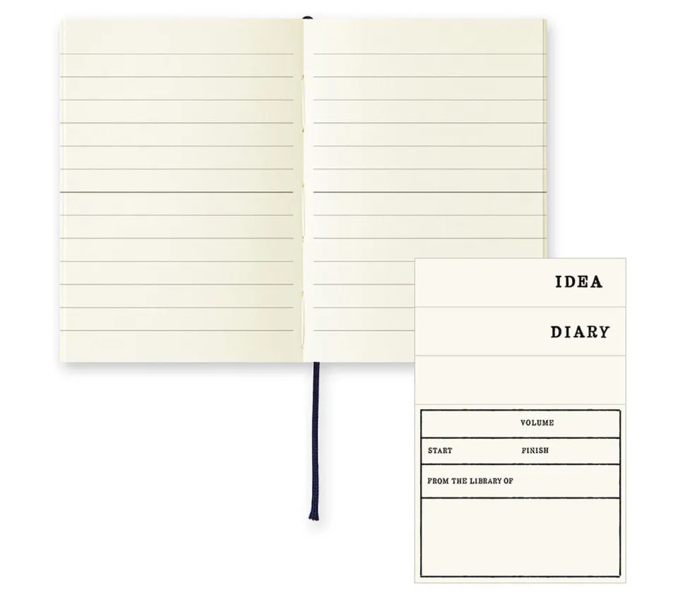 Cuaderno rayado Midori MD Paper A7