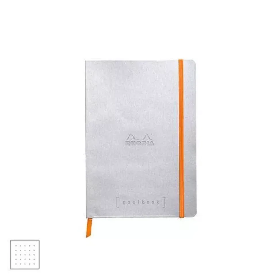 Cuaderno Rhodia para Bullet Journal Plata