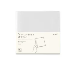 Cubierta transparente cuadrada MD Paper A5