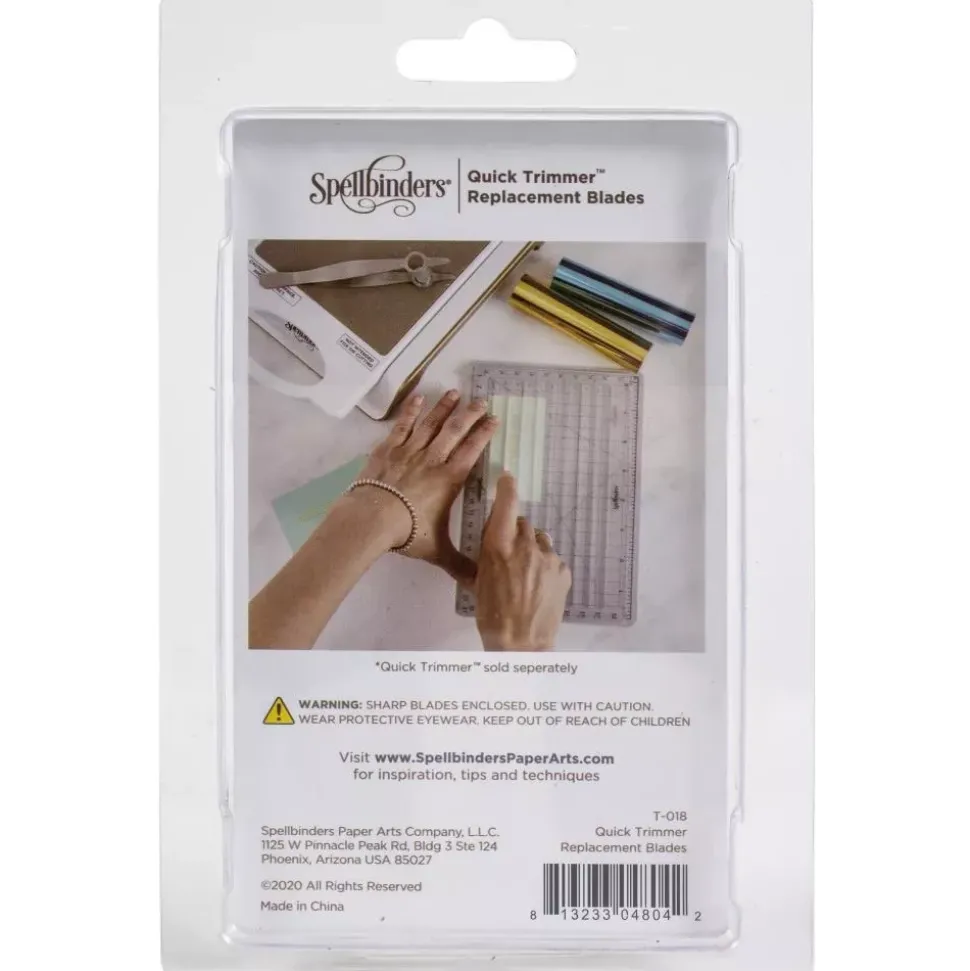 Cuchillas de recambio para Quick Trimmer Spellbinders