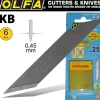 Cuchillas Olfa KB para Cutter AK-1, AK-4