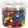 Cuentas de Madera Colores Rayher 380g