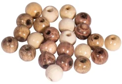 Cuentas de madera Natural Rayher 6mm