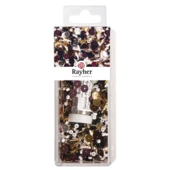 Cuentas de Vidrio + Alambre Rayher 90g