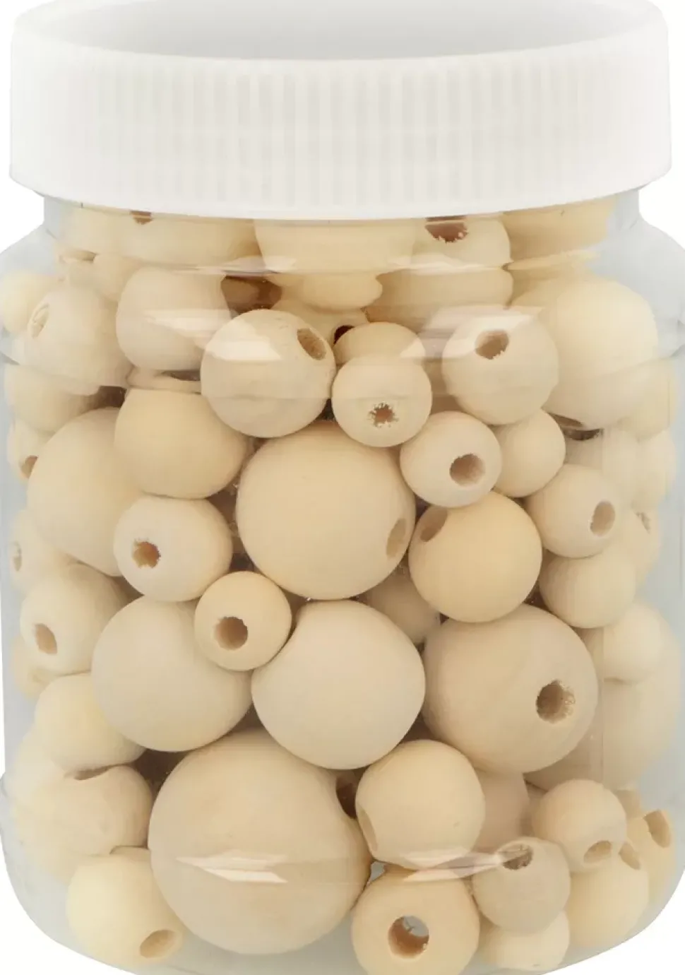 Cuentas Madera Redondas Artemio 130pz