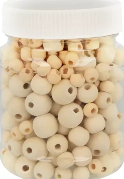 Cuentas Madera Redondas Artemio 350pz