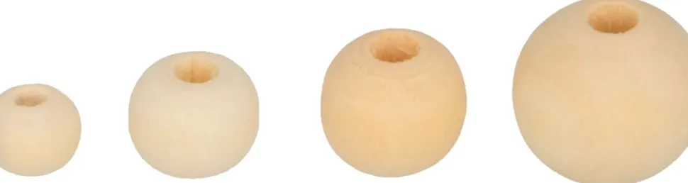 Cuentas Madera Redondas Artemio 350pz