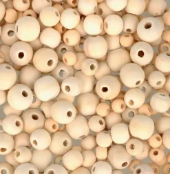 Cuentas Madera Redondas Artemio 350pz