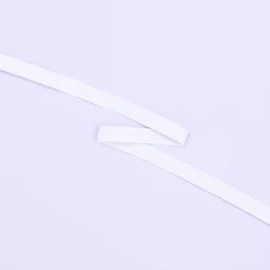 Cuerda elástica plana Blanca Craftelier 5mm