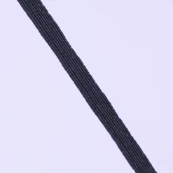 Cuerda elástica plana Negra Craftelier 5mm