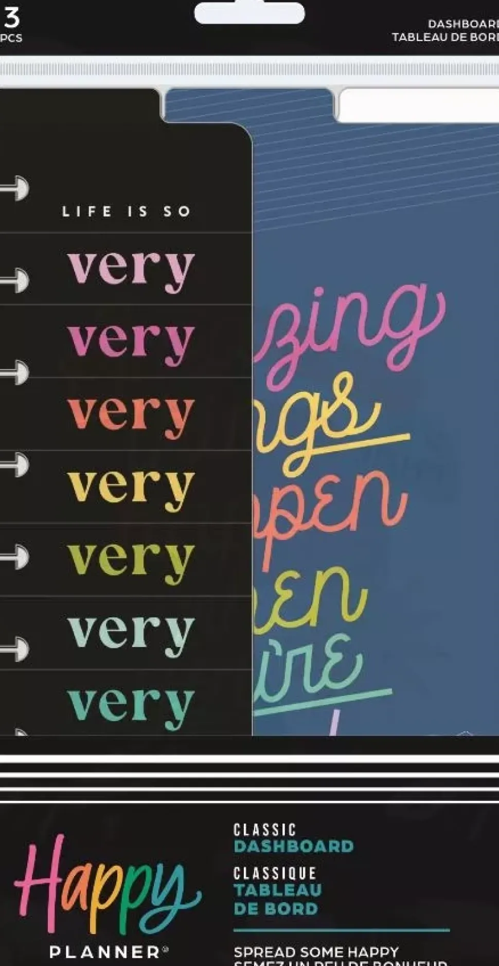 Dashboard Classic Spread Some Happy Happy Planner