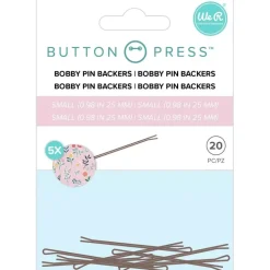 Decoraciones de Horquillas para Button Press We R Memory Keepers 25mm