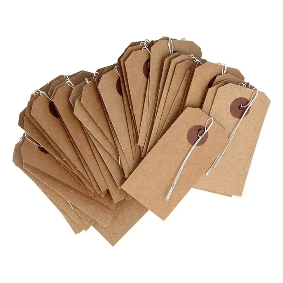 Die-cut Etiquetas Kraft Artemio