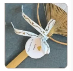 Die-cut Etiquetas Redondas Beige On se Marie Artemio