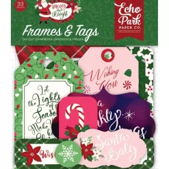 Die-cut Frames and Tags Merry and Bright Echo Park
