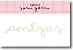 Die-Cut Madera Amigas Jane Sami Garra
