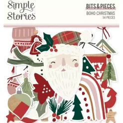 Die-Cuts Boho Christmas Simple Stories