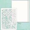 Die-Cuts Chipboard Álbum Base Snowflakes Mintay