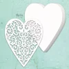 Die-Cuts Chipboard Álbum Base Heart Mintay