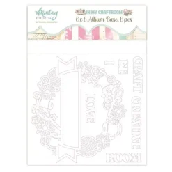 Die-cuts chipboard Álbum Base In My Craftroom Mintay