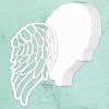 Die-Cuts Chipboard Álbum Base Angel Wing Mintay