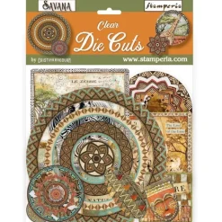 Die-Cuts Clear Savana Stamperia