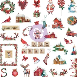 Die-cuts Collection Ephemera From The North Pole Prima Marketing