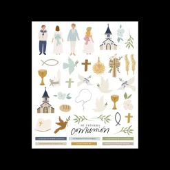 Die-cuts Comunión Edelweiss Lora Bailora