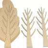 Die-cuts de madera Abetos Promenade en Forêt Artemio
