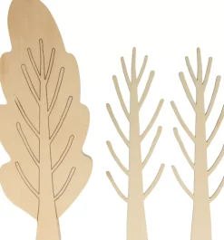 Die-cuts de madera Abetos Promenade en Forêt Artemio