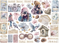 Die-cuts Dewdrops Stamperia