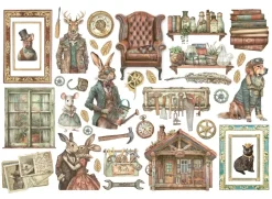 Die-cuts Ephemera Alterego Stamperia