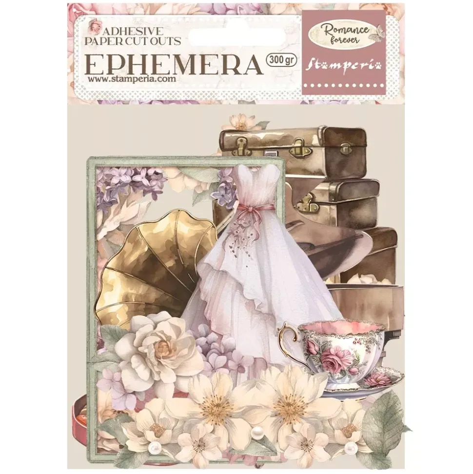 Die-Cuts Ephemera Amor Romance Forever Stamperia