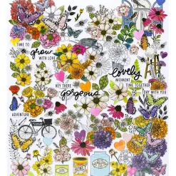 Die-cuts Ephemera Bits The Flower Emporium 49 and Market