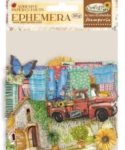 Die-Cuts Ephemera Elements and Sunflowers Sunflower Art Stamperia