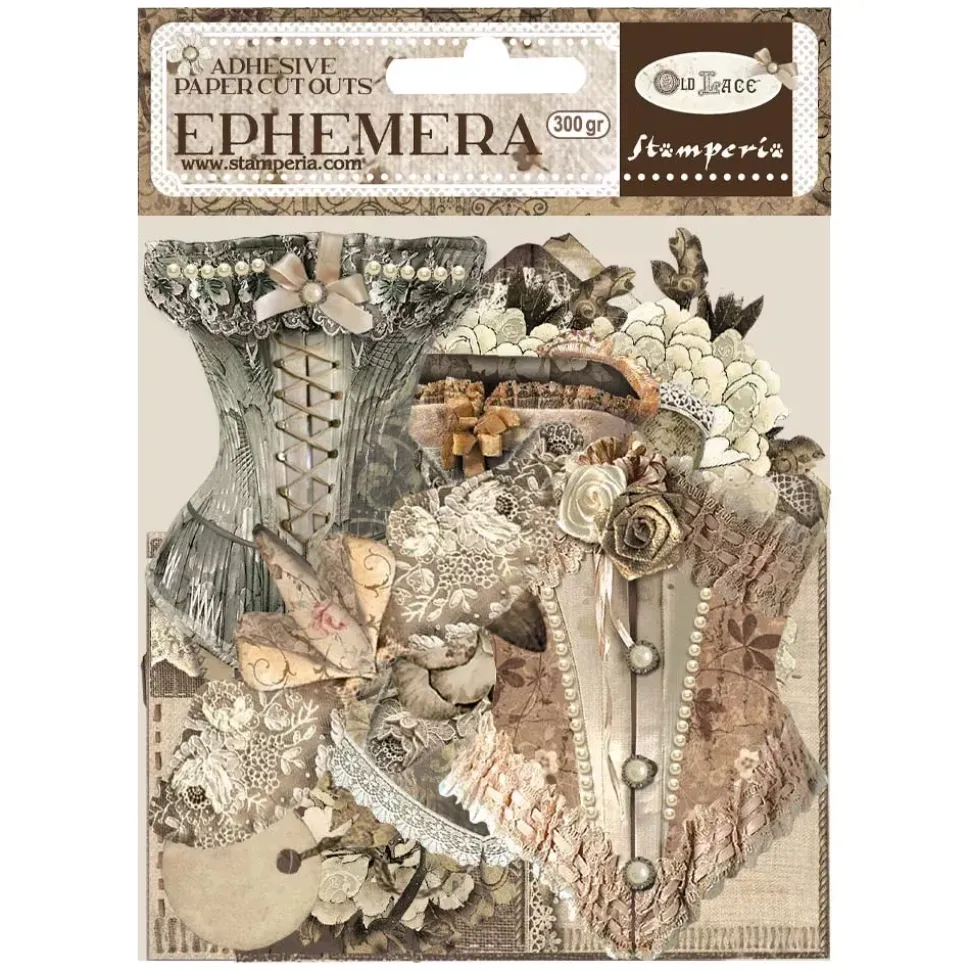 Die-cuts Ephemera Old Lace Stamperia
