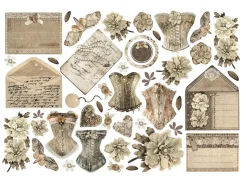 Die-cuts Ephemera Old Lace Stamperia