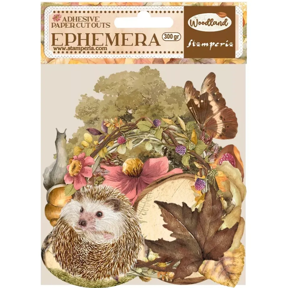 Die-cuts Ephemera Romantic Woodland Stamperia