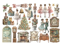 Die-cuts Ephemera The Nutcracker Stamperia