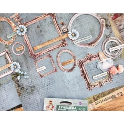 Die-Cuts Ephemera Vintage Wonderland Frames Return To Wonderland Prima Marketing