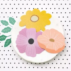 Die-Cuts Floral Peaceful Heart Jen Hadfield