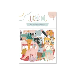 Die-cuts ilustraciones Little M Lora Bailora