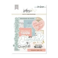 Die-Cuts Lettering Baby M Lora Bailora